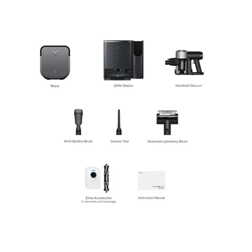 جاروبرقی رباتیک اکووکس X2 COMBO