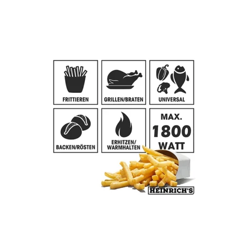 سرخ کن هنریچ مدل hfr 8205